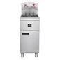 Forno Commerciale Natural Gas Deep Fryer, 3 Burners 90,000 BTU, 40 lbs, Millivolt Control