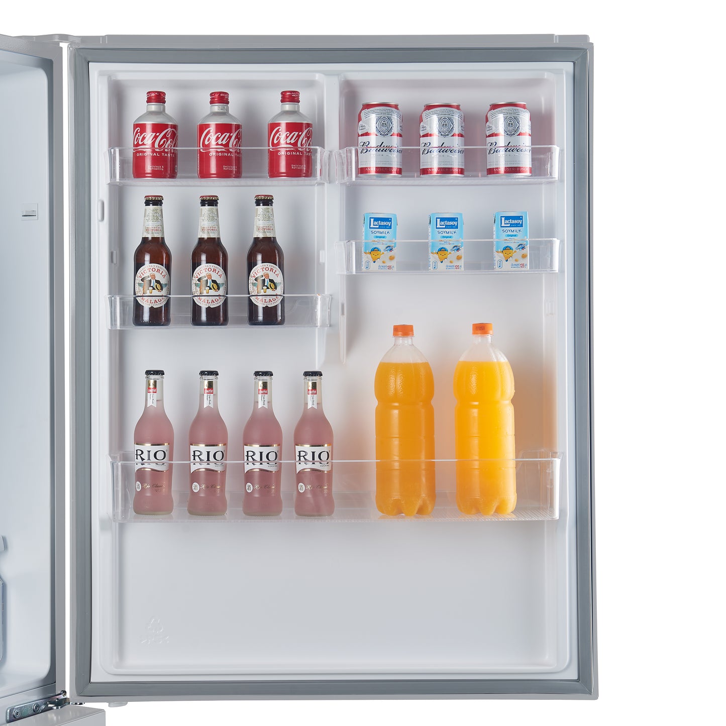 Forno Milano 2-Piece 62-Inch Freestanding Dual Bottom Freezer Refrigerator, Stainless Steel – 34.4 cu.ft, Touch Control, Ice Maker