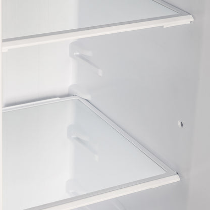 Forno Salerno 33-Inch Side-by-Side Stainless Steel Refrigerator, 15.6 cu.ft, ENERGY STAR Certified