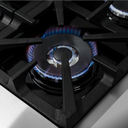 Forno Massimo 36-Inch Freestanding Gas Range, 6 Sealed Burners, Convection Oven, Energy Efficient