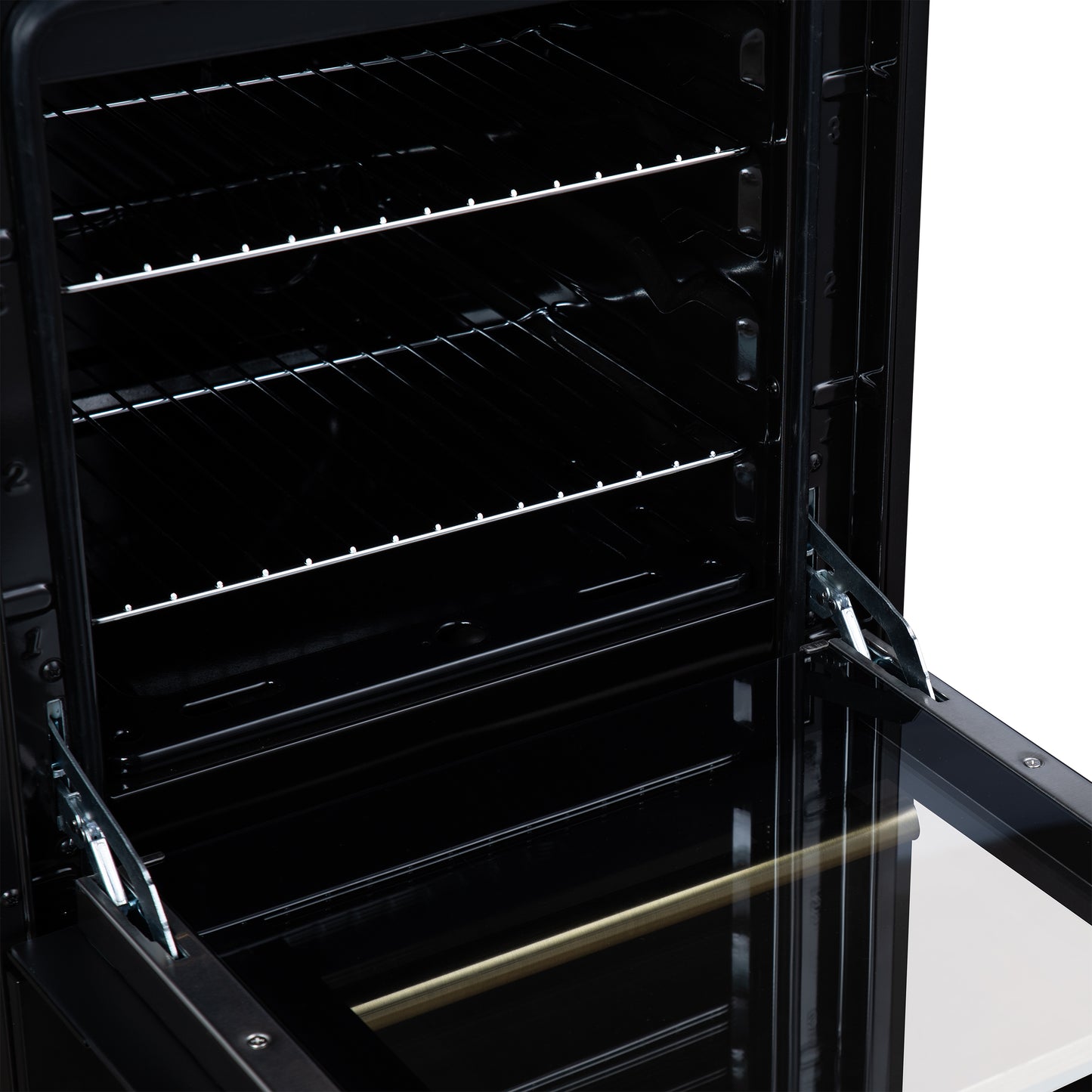Forno Lamazze 20 Inch Freestanding Gas Range in Black, Compact Design