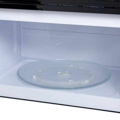 Forno Scalo 30-Inch Over the Range Microwave, Black – 1.6 cu.ft, 300 CFM Vent, Touch Control, LED Light