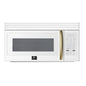 Forno Scalo 30-Inch Over the Range Microwave, White – 1.6 cu.ft, 300 CFM Vent, Touch Control, LED Light