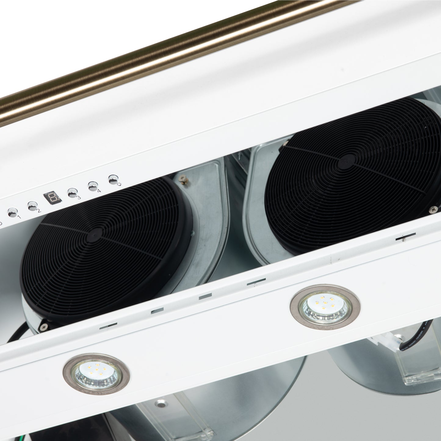 Forno Aria 48 Inch Wall-Mounted Range Hood in White