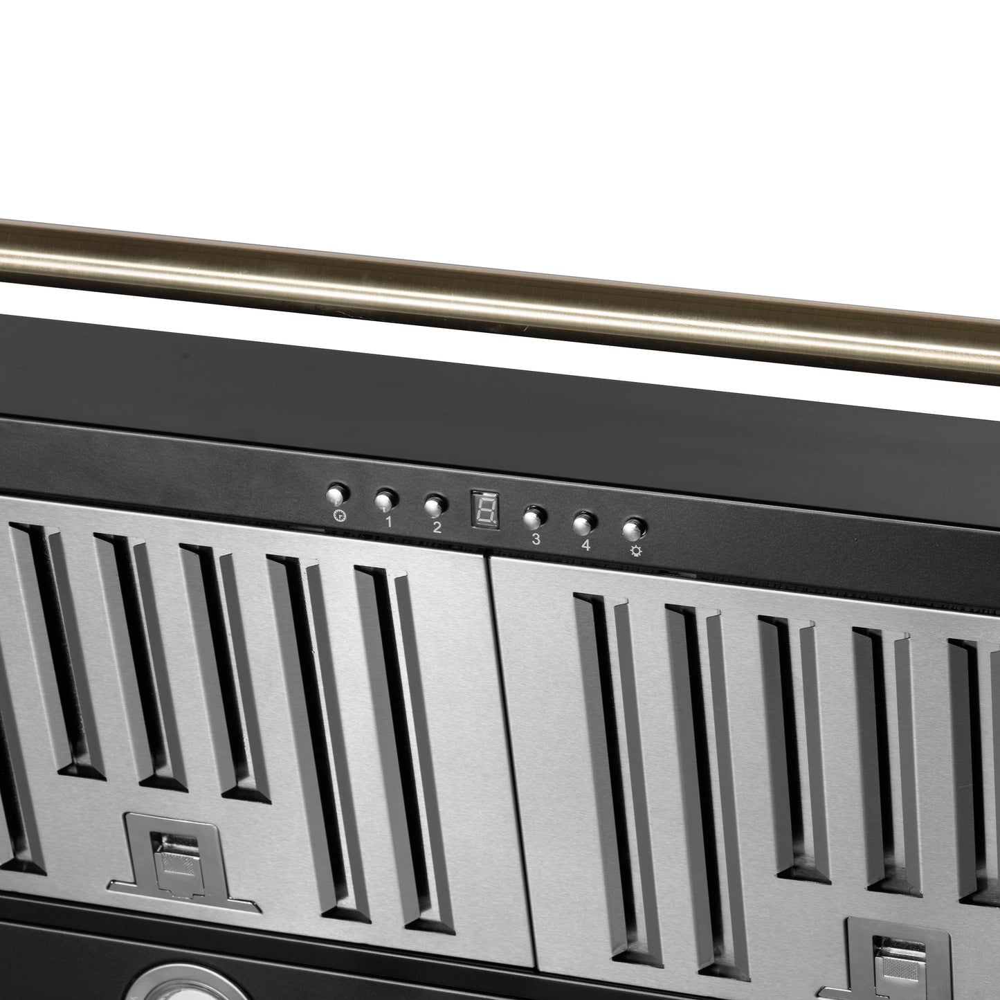 Forno Aria 60 Inch Wall-Mounted Range Hood in Black