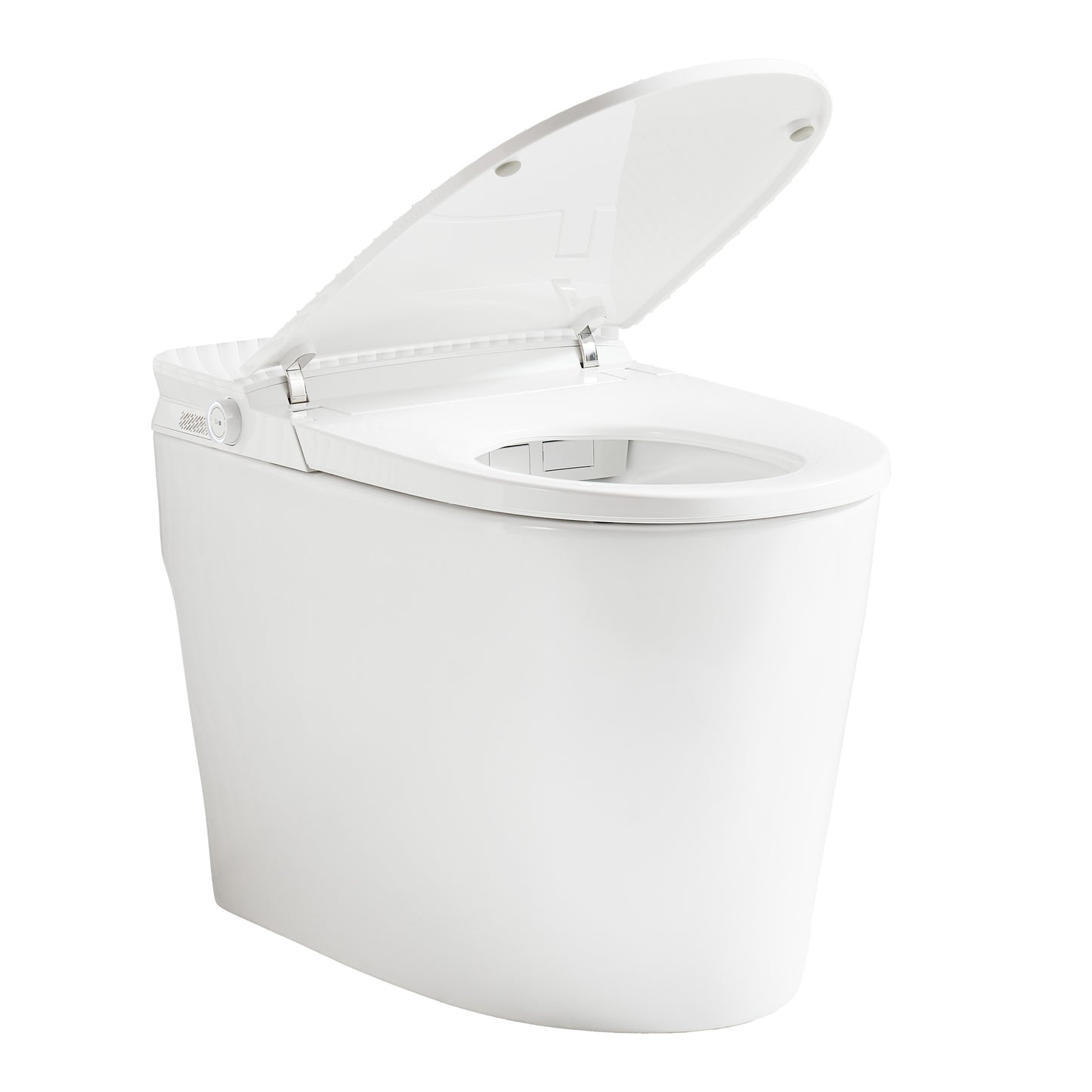 FORNO ACQUA Luxurious Smart Toilet. Includes Heated Seat, Auto Flush, Auto Lid, Powerful Flush, Ideal for Powder Rooms.