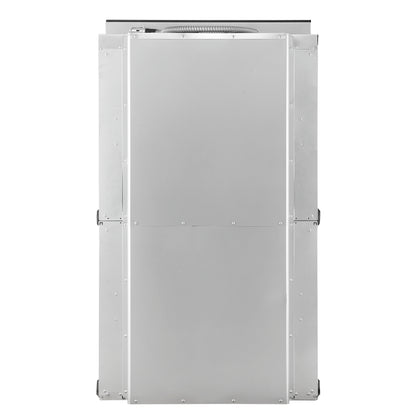 Forno Vomero 30-Inch Double Wall Oven, Black, 10 cu.ft Total Capacity, 7100W Convection, Mechanical Controls, Manuel Steam Clean